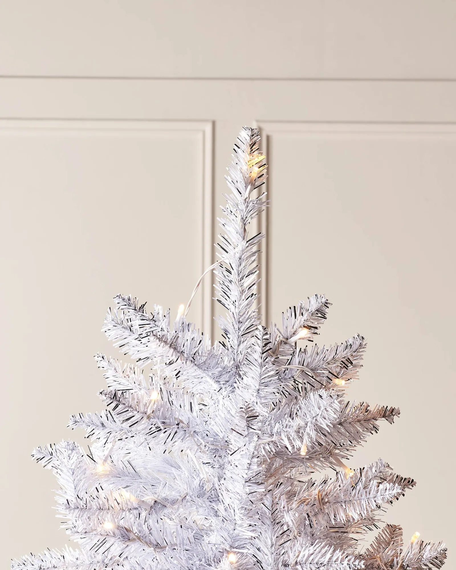 WeRChristmas Pre Lit Christmas Trees^Pre-Lit Shimmering Christmas Tree, 7 Ft