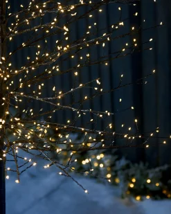 WeRChristmas Tree Silhouettes^Pre-Lit Twig Tree, 6 Ft