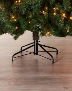 WeRChristmas Pre Lit Christmas Trees^Pre-Lit Victorian Pine Christmas Tree, 7 Ft