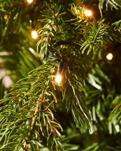 WeRChristmas Premium Christmas Trees|Pre Lit Christmas Trees^Pre-Lit Windsor Fir Christmas Tree, 7 Ft