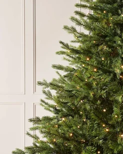 WeRChristmas Premium Christmas Trees|Pre Lit Christmas Trees^Pre-Lit Windsor Fir Christmas Tree, 7 Ft
