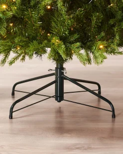 WeRChristmas Premium Christmas Trees|Pre Lit Christmas Trees^Pre-Lit Windsor Fir Christmas Tree, Dual Multi Colour, 6 Ft
