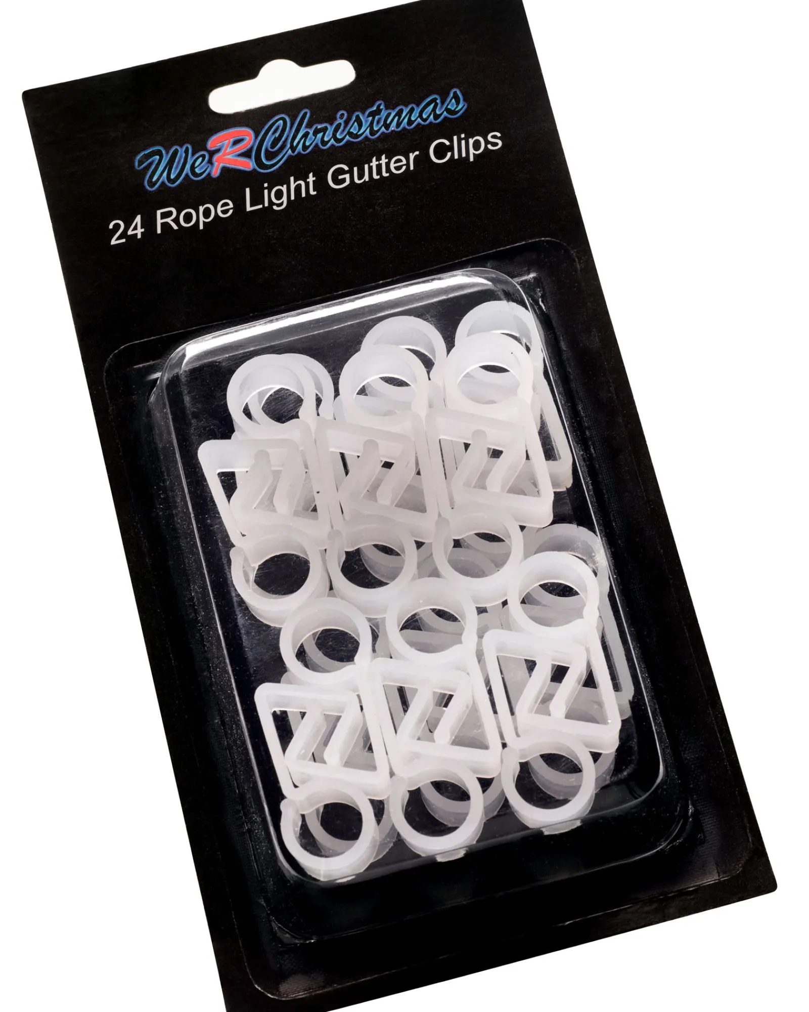 WeRChristmas Accessories^Rope Light Gutter Hooks, Pack Of 24