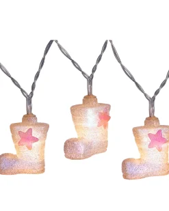 WeRChristmas Fairy Lights^Santa Boot LED Light String, 1.8 M