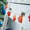 WeRChristmas Fairy Lights^Santa Gloves LED Light String, 1.8 M