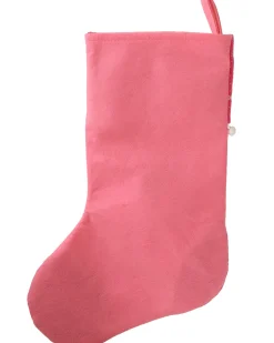 WeRChristmas Novelty^Santa Stocking, Pink/Purple, 48 Cm