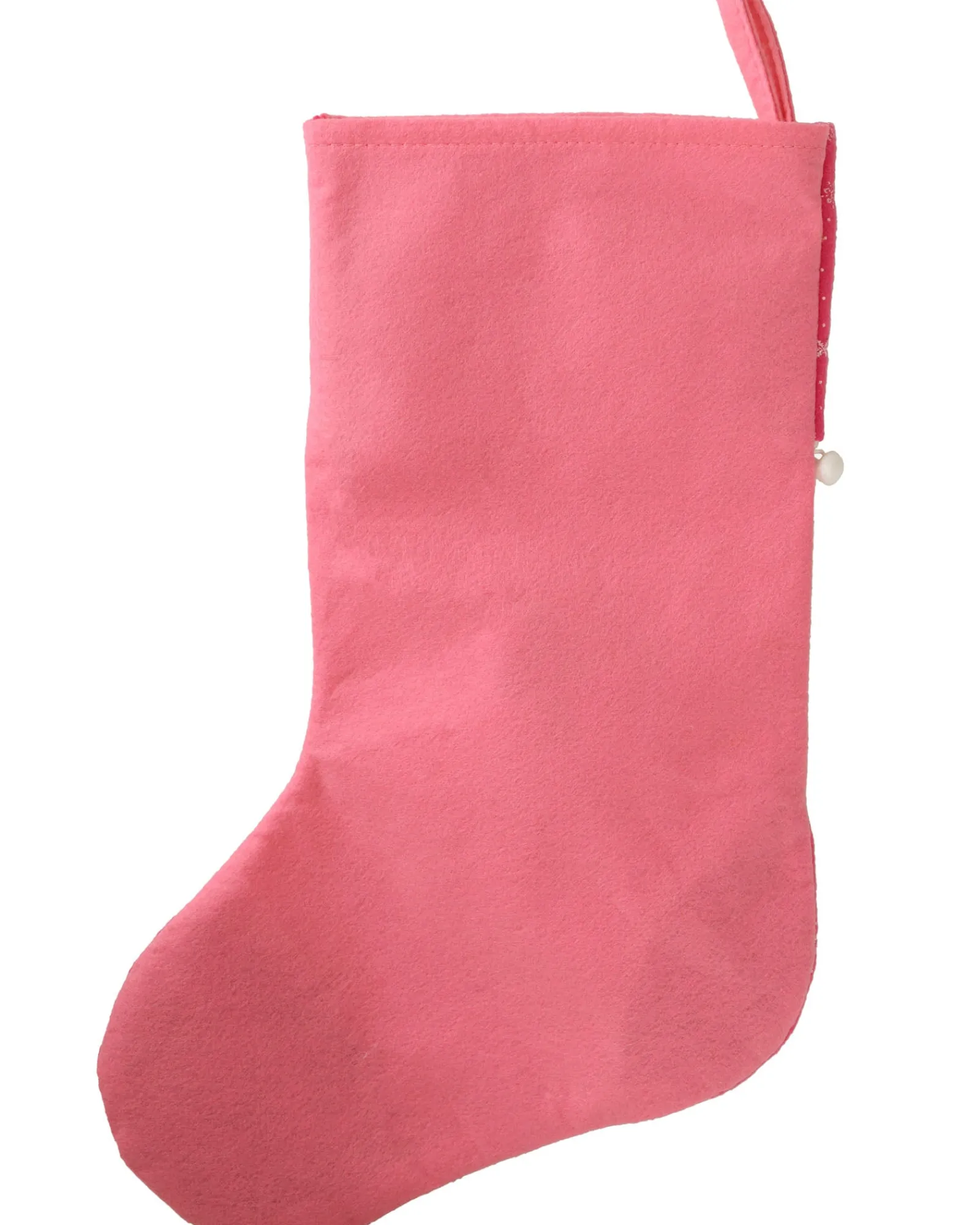 WeRChristmas Novelty^Santa Stocking, Pink/Purple, 48 Cm