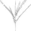 WeRChristmas Flowers & Foliage|Flowers & Foliage^Silver Leaf Christmas Tree Spray, 84 Cm