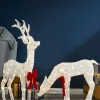 WeRChristmas Outdoor Lighted Reindeer^Stag & Deer Reindeer Silhouette, 90 Cm